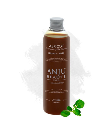 Aprikosen-Shampoo zur Auffrischung blonder Farbtöne bei Hunden und Katzen – Anju Beauty