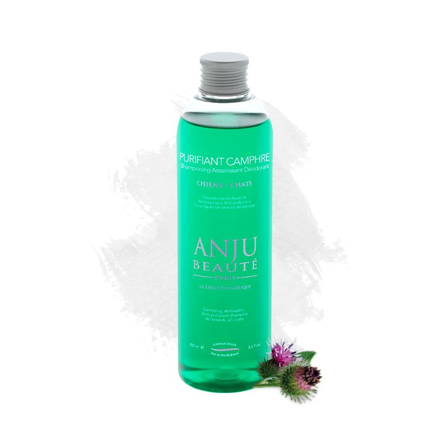 Champú purificante de alcanfor Anju Beauty para perros y gatos