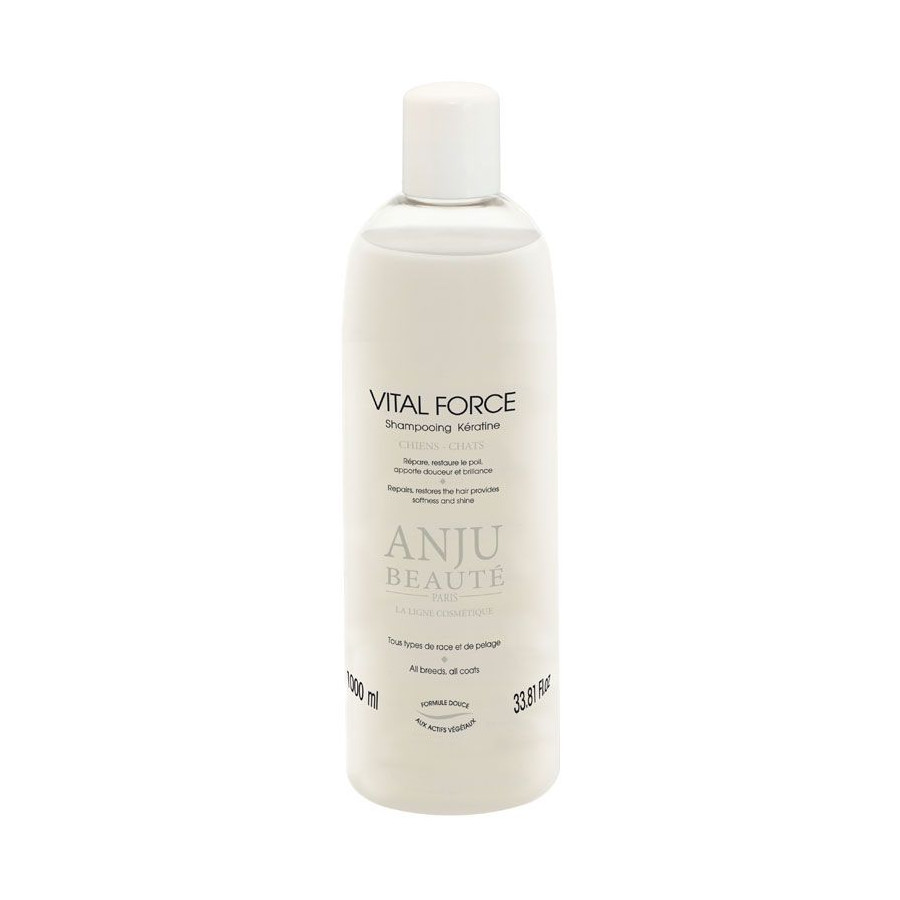 Shampoo alla cheratina Vital Force per cani e gatti – Anju Beauty