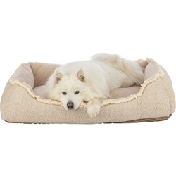 Lit pour chien Trixie Boho SOFT Edition beige déhoussable antidérapant