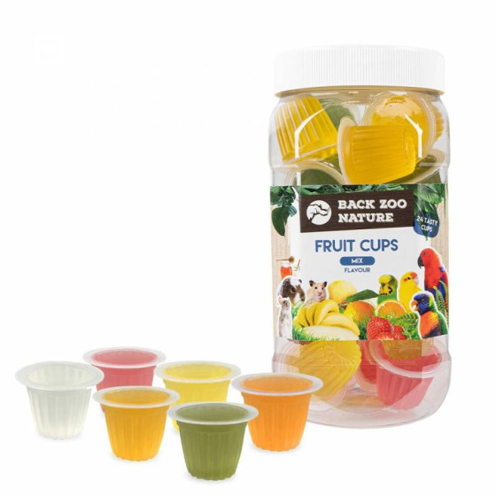 Atrás Zoo Naturaleza Frutas Tazas Aves Roedores 24