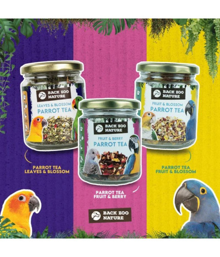 Infusión de frutas y flores de loro Back Zoo Nature 80 g