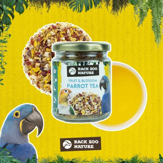 Parrot Fruit and Flower Herbal Tea Back Zoo Nature 80g
