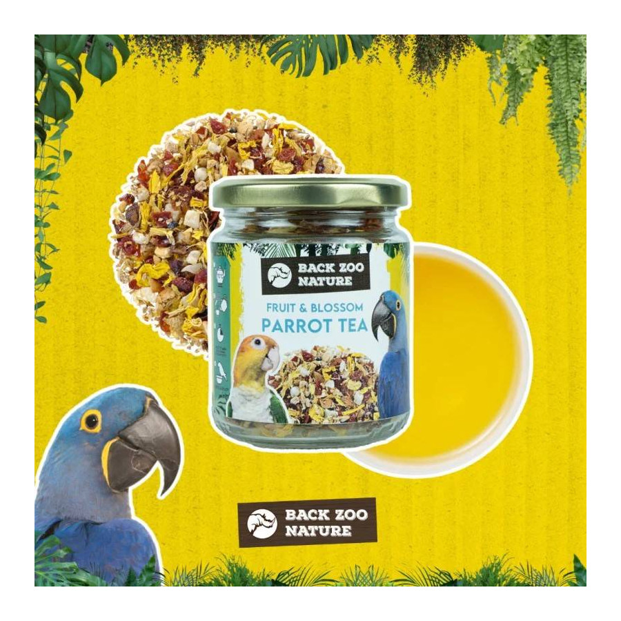 Infusión de frutas y flores de loro Back Zoo Nature 80 g