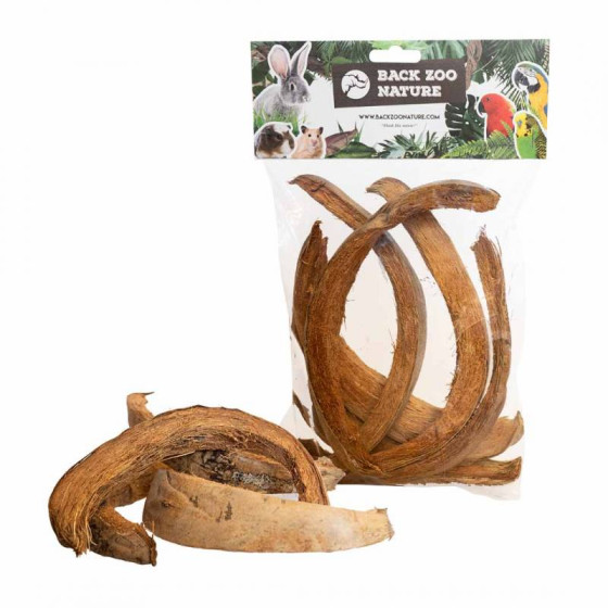 Coconut Shell Birds Rodents Reptiles Back Zoo