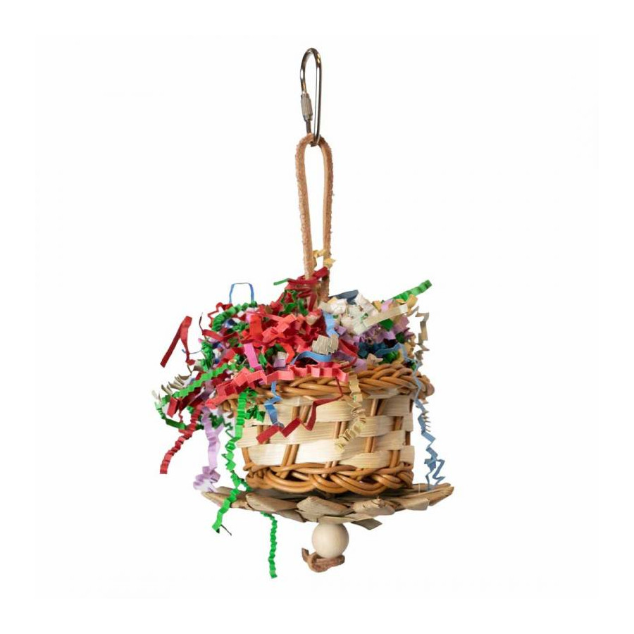 Panier de cueillette Petlala jouet foraging perroquet