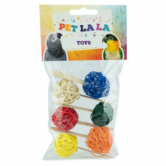 Petlala Eis am Stiel Lutscher Holz Papageienpfote x6