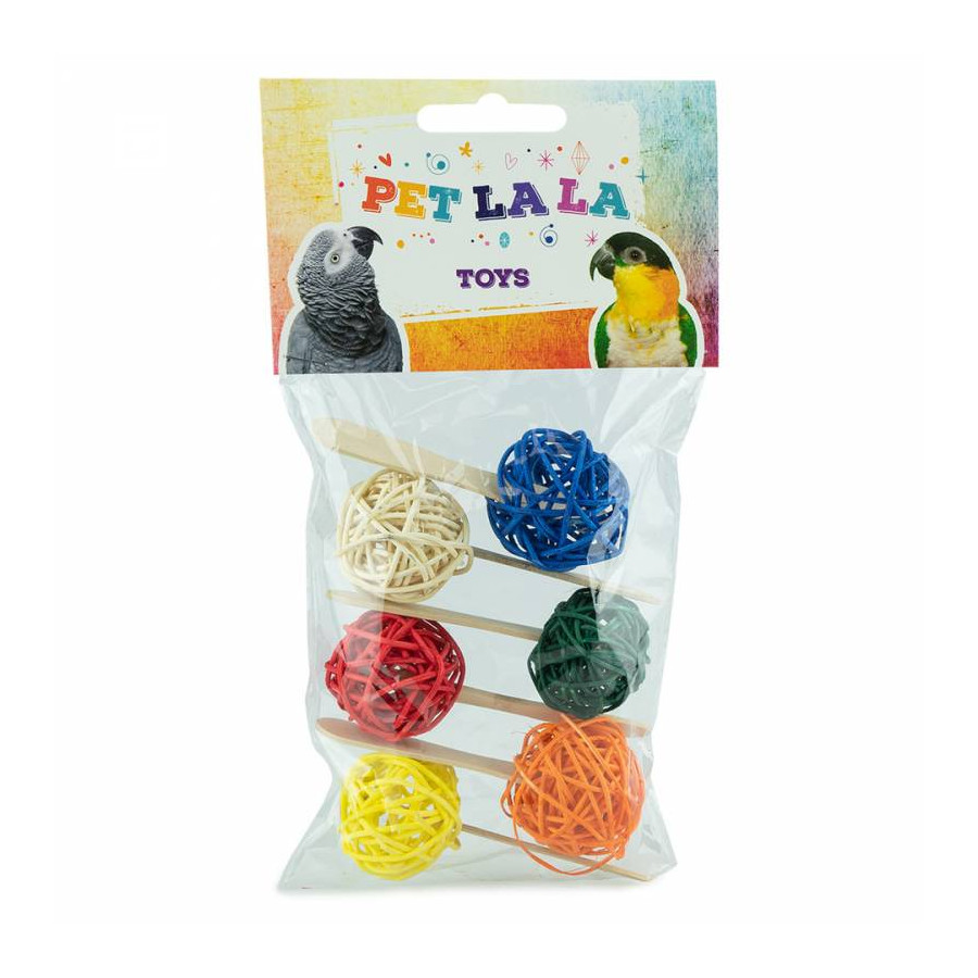 Petlala Eis am Stiel Lutscher Holz Papageienpfote x6