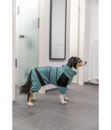 Trixie – Peignoir & combinaison en tissu éponge pour chien | 100% coton absorbant