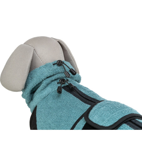 Trixie – Peignoir & combinaison en tissu éponge pour chien | 100% coton absorbant