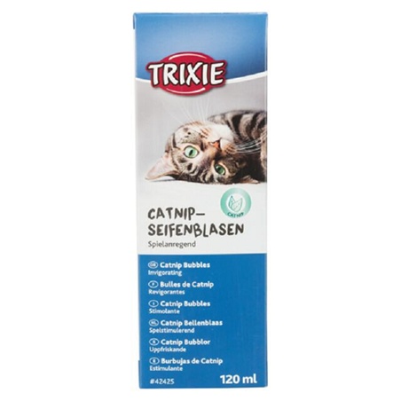 Catnip Bubbles Cat 120ml Stimulating Game