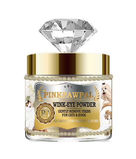 Pinkpawpal Wink-Eye Eye Spot Removal Powder for Dogs and Cats