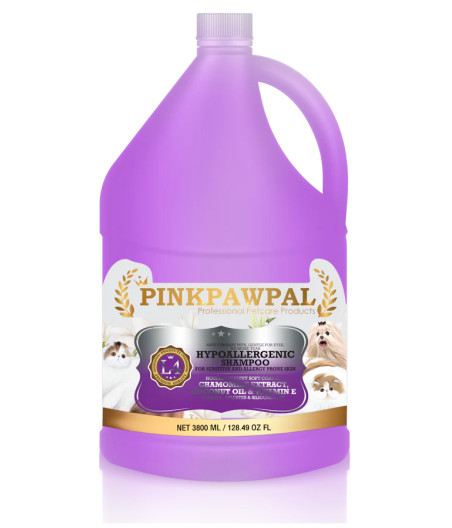 Pinkpawpal Hypoallergenic Shampoo for Dogs and Cats