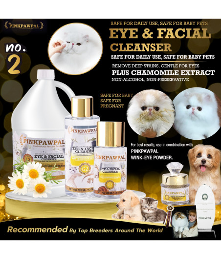 Pinkpawpal Augen- und Gesichtsreiniger für Hunde und Katzen
