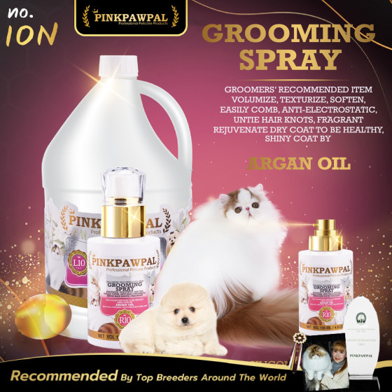 Spray per la toelettatura di cani e gatti Pinkpawpal