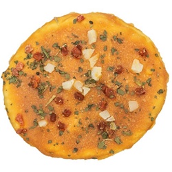 Pizza à mâcher Denta Fun Trixie pour chien à la poitrine de poulet 8 cm 38g friandise originale pour l'hygiène dentaire