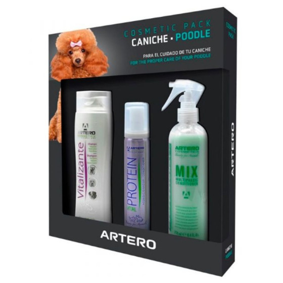 Kit de aseo para caniches Artero | Champú y tratamiento voluminizador