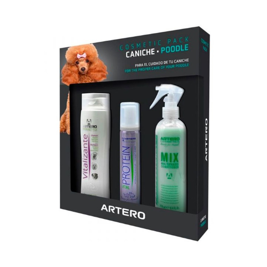 Kit de aseo para caniches Artero | Champú y tratamiento voluminizador