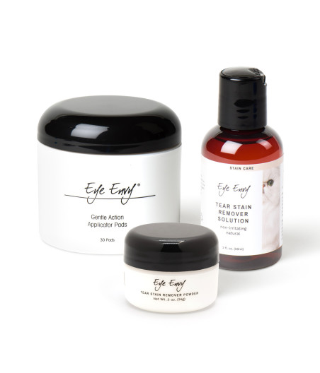 Eye Envy Kit for Cats – Naturally Remove Tear Stains | Safe and Effective Solution
