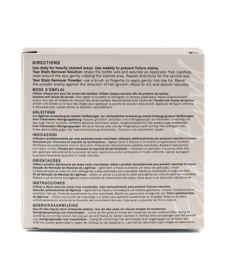 Kit Eye Envy per gatti – Rimuove le macchie lacrimali in modo naturale | Soluzione sicura ed efficace
