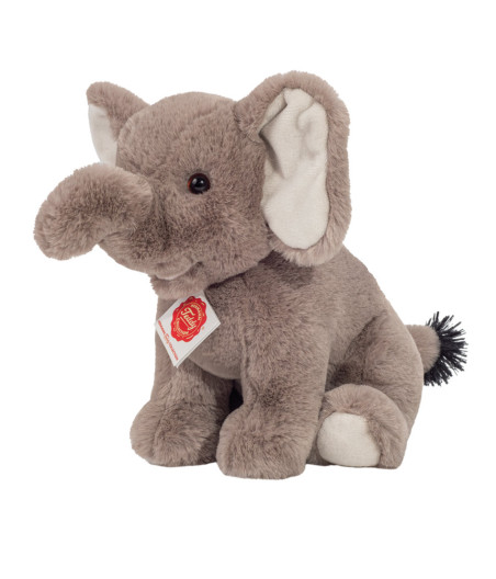 Peluche Éléphant Assis Hermann Teddy - 25 cm