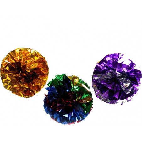 Lot de 3 Balles bruissantes étincelantes