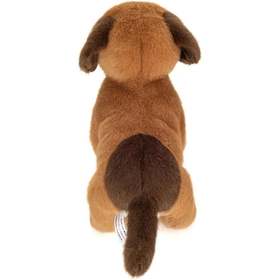 Peluche cucciolo Milow Teddy Hermann 25 cm | Morbido cane di peluche