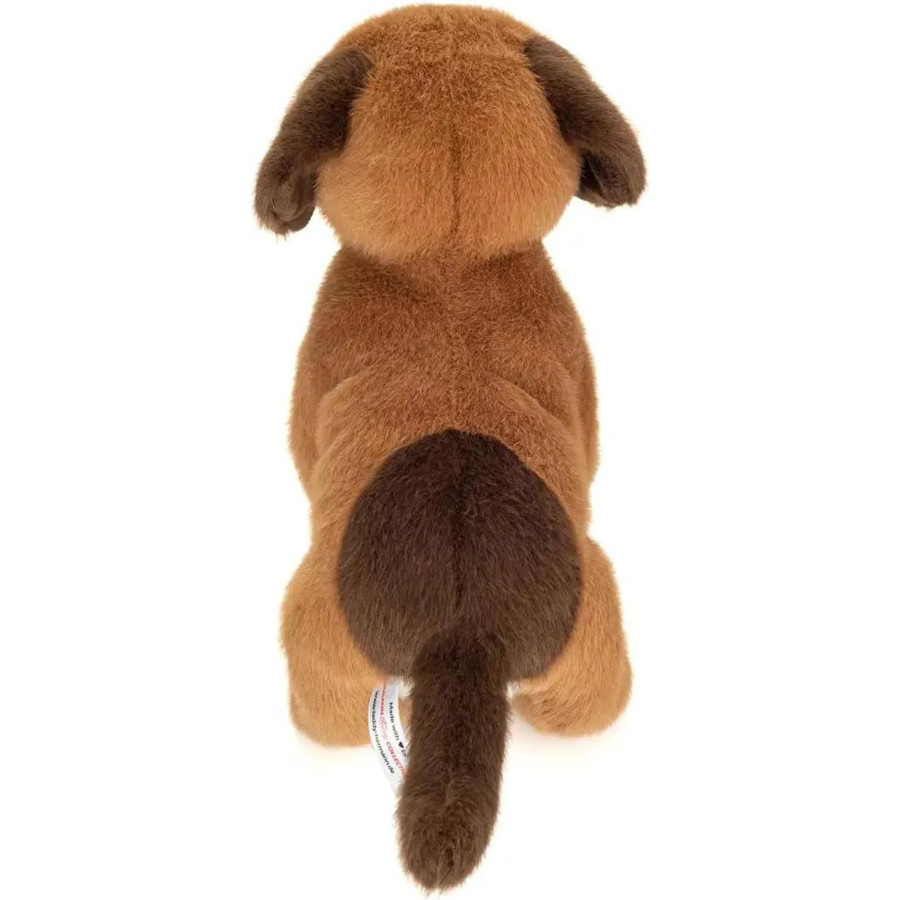 Peluche cucciolo Milow Teddy Hermann 25 cm | Morbido cane di peluche