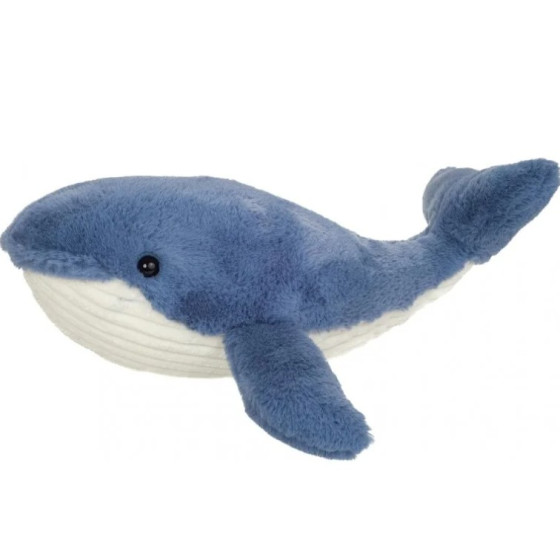 Grande peluche baleine bleue Waltraud 44 cm collection Teddy Hermann Herzekind très douce pour bébés avec garnissage recyclé
