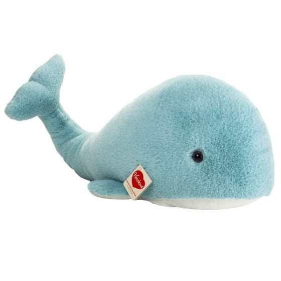 Peluche de ballena de Wanda Hermann, 42 cm | Juguete suave y ecológico