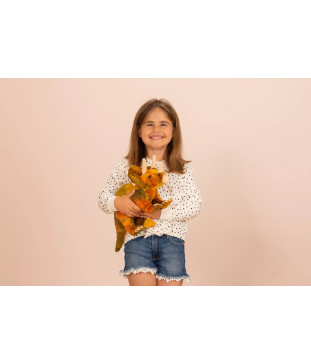 Peluche dinosauro Triceratopo Hermann Teddy 42 cm | Peluche gigante