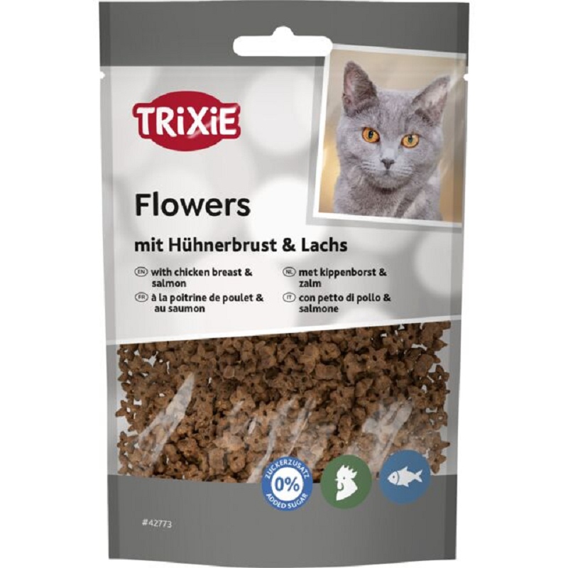 Trixie, Fiori con petto di pollo e salmone