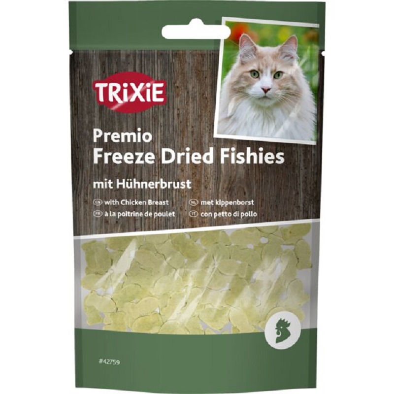 Trixie, Pescaditos liofilizados Premio con pechuga de pollo