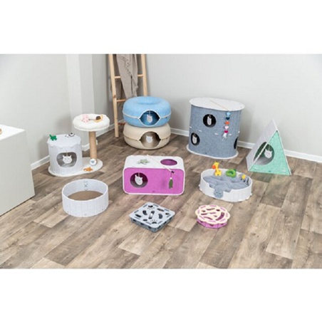 Trixie, Jouet pour chat, tortue en feutre avec catnip