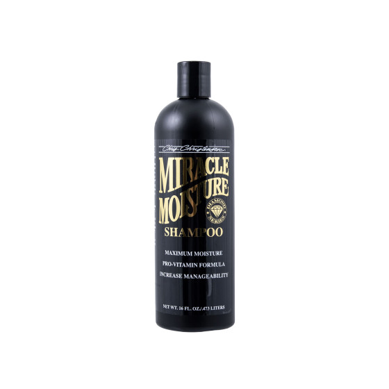 Shampoing hydratant Miracle Moisture Diamond Series Chris Christensen pour les poils secs et ternes des chiens et chats