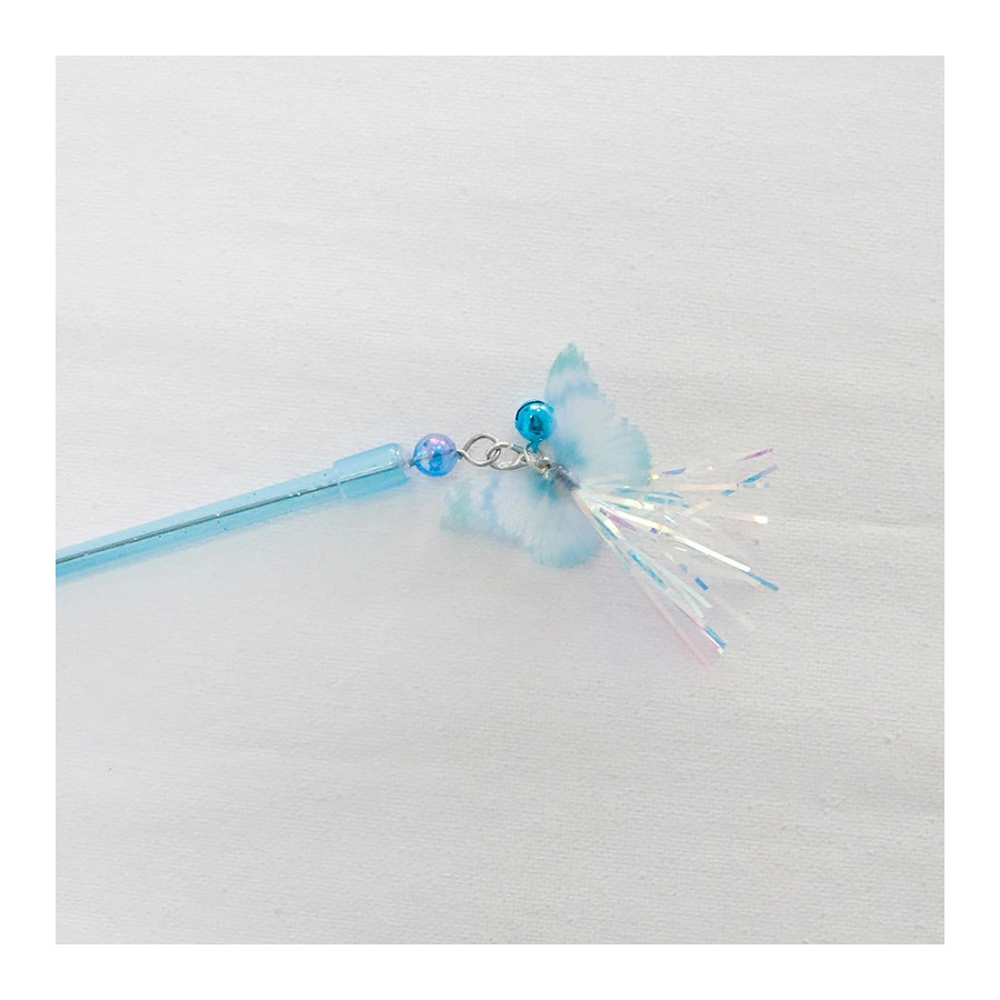 Plumeau Insecte Chat Télescopique 29-60cm | Avec Clochette