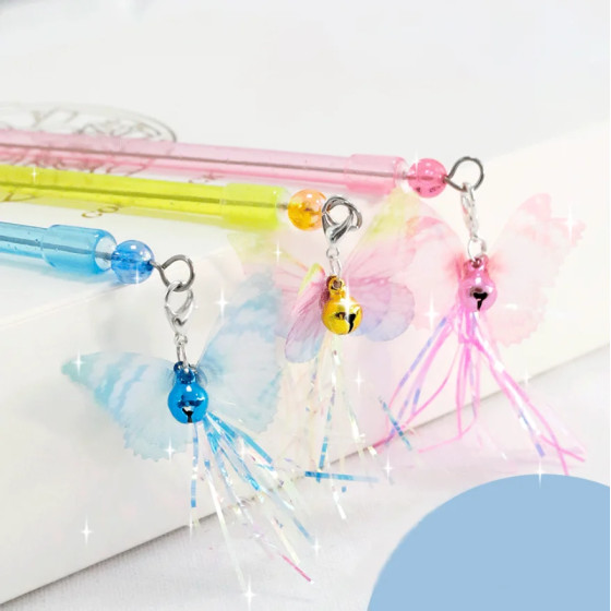 Telescopic Insect Duster for Cats 29-60cm | With Bell
