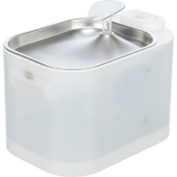 Trixie, Aqua Square Dog Water Fountain with Motion Detection and Stainless Steel Basin
