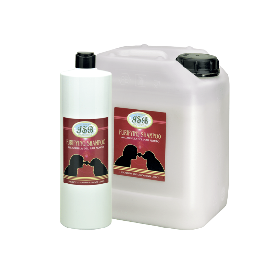 Shampoing purifiant IV San Bernard au Kaolin pour détoxifier la peau et éliminer le gras du pelage des chiens et chats