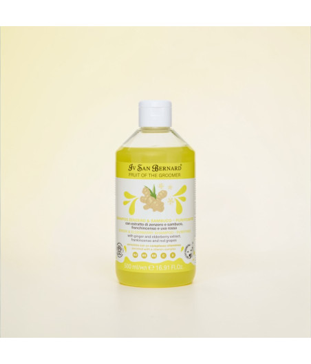 Anti-Juckreiz-Shampoo mit Holunderbeere und Ingwer | ISB