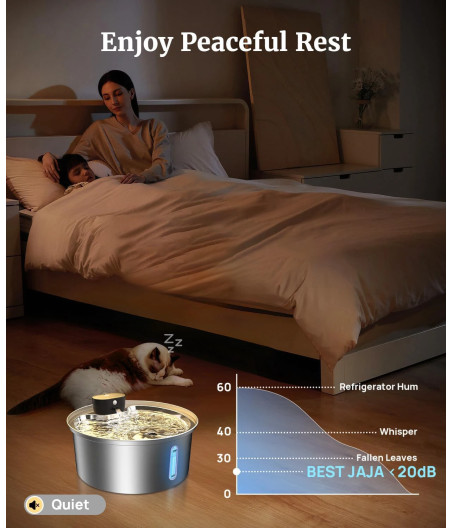 Cordless Stainless Steel Water Dispenser with Motion Sensor | 3.2 L