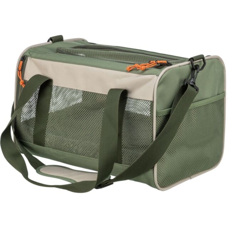 Trixie, Marlon beige and olive green dog carrier bag - Trixie