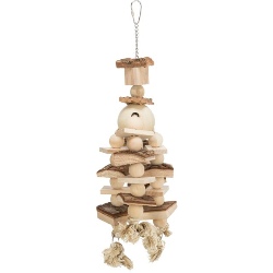 Trixie, Jouet en bois pour perruches et calopsittes 35 cm - Trixie