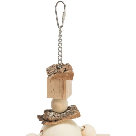 Trixie, Jouet en bois pour perruches et calopsittes 35 cm - Trixie
