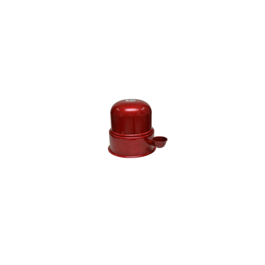 Distributeur d'eau en aluminium Vida Mansa 3L pour chien et chat, pour protéger la collerette et les poils longs
