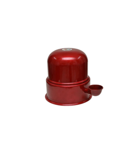 Distributeur d'eau en aluminium Vida Mansa 3L pour chien et chat, pour protéger la collerette et les poils longs