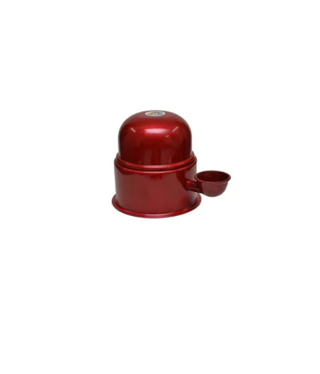 Distributeur d'eau en aluminium Vida Mansa 0,7L pour chat, chaton et petit chien, pour protéger la collerette et les poils longs
