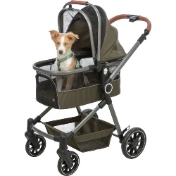 Trixie, Trixie 2-in-1 Folding Stroller for Dogs and Cats up to 22 kg - Ref. 28963