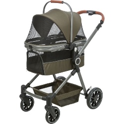 Trixie, Passeggino pieghevole 2 in 1 Trixie per cani e gatti fino a 22 kg - Cod. 28963