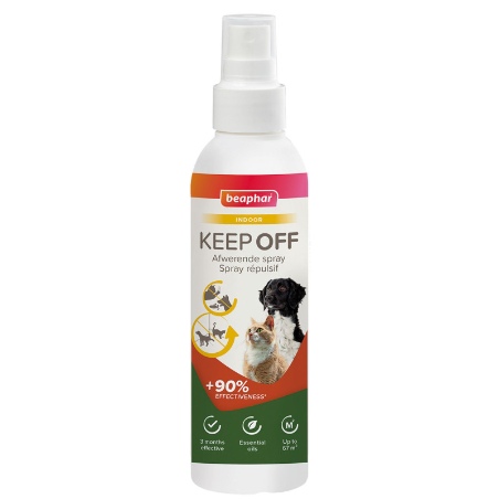 Beaphar, Spray repellente per interni Beaphar KEEP OFF - 200 ml